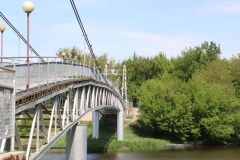 Подвесной мост, соединяющий Волынское и Тереспольское укрепление